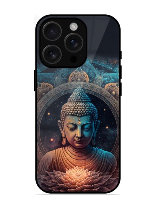 The Buddha Art Glossy Soft Edge Case for Apple Iphone 16 Pro Chachhi