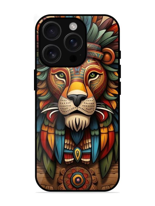 Aztec Majesty Glossy Soft Edge Case for Apple Iphone 16 Pro Chachhi