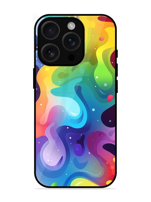 Rainbow River Glossy Soft Edge Case for Apple Iphone 16 Pro Chachhi