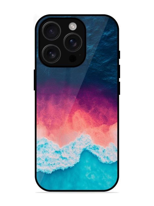 Where The Ocean Meets The Sky Glossy Soft Edge Case for Apple Iphone 16 Pro Chachhi