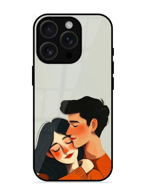 Craft Couples Glossy Soft Edge Case for Apple Iphone 16 Pro Chachhi