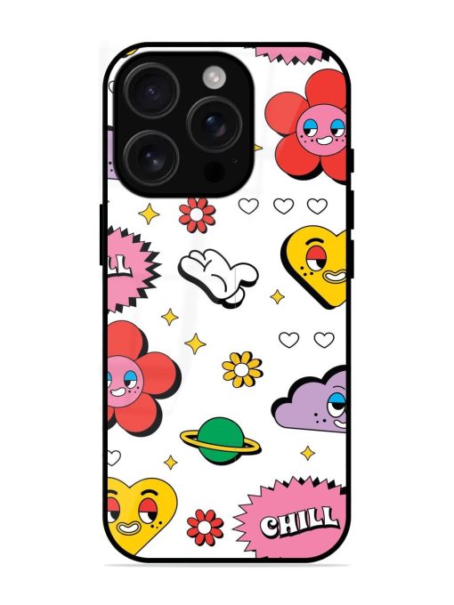 Whimsical Wonderland Glossy Soft Edge Case for Apple Iphone 16 Pro Chachhi