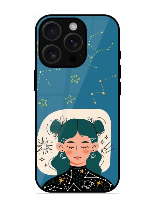 Cosmic Daydreamer Glossy Soft Edge Case for Apple Iphone 16 Pro Chachhi