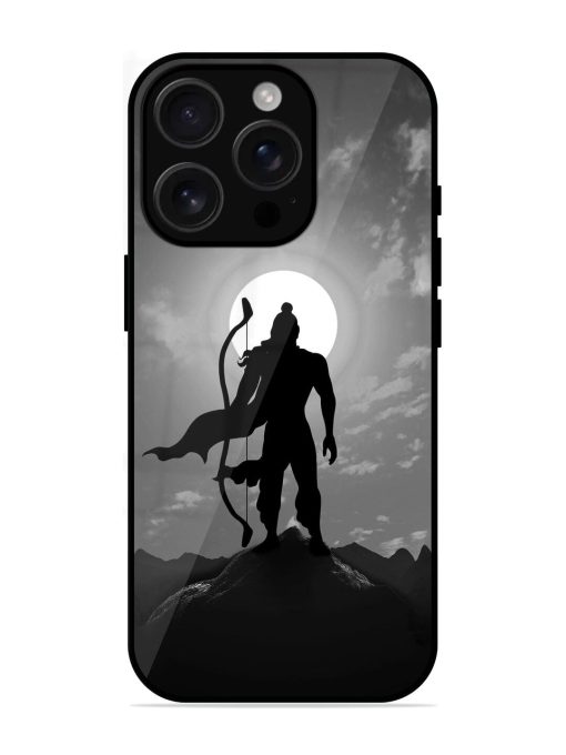 The Undefeated Warrior Glossy Soft Edge Case for Apple Iphone 16 Pro Chachhi