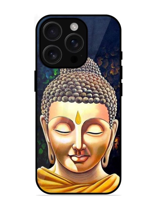 Buddha Face Glossy Soft Edge Case for Apple Iphone 16 Pro Chachhi