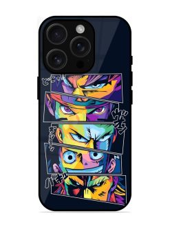 One Piece Powerhouse Glossy Soft Edge Case for Apple Iphone 16 Pro