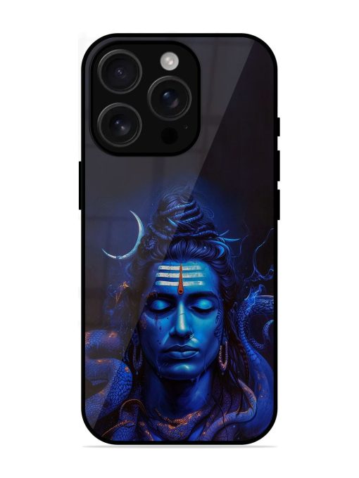 Mystic Mahadev Glossy Soft Edge Case for Apple Iphone 16 Pro Max Chachhi