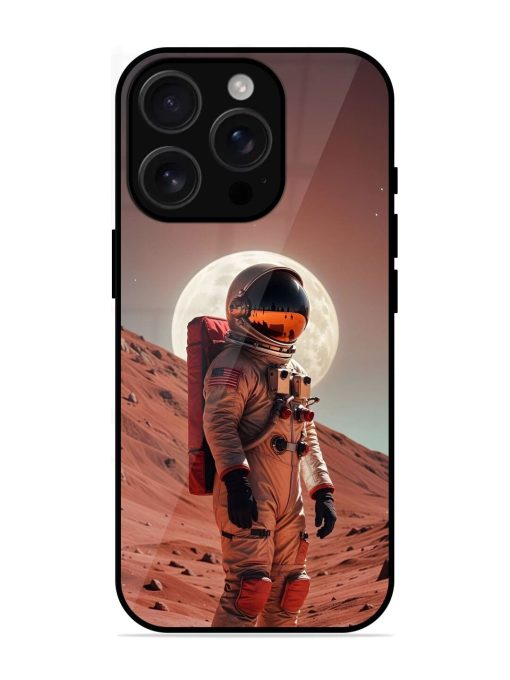 The Red Planet Glossy Soft Edge Case for Apple Iphone 16 Pro Max