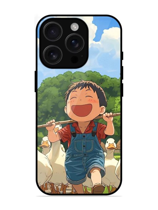 Duck Parade Glossy Soft Edge Case for Apple Iphone 16 Pro Max