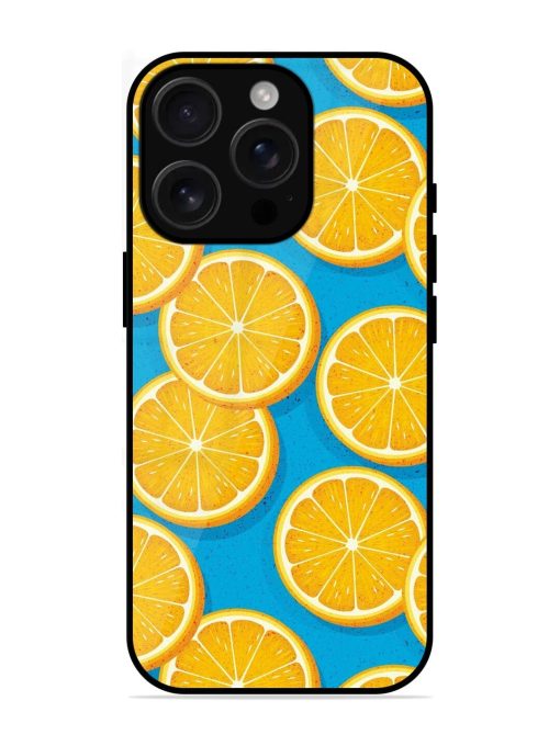 Citrus Symphony Glossy Soft Edge Case for Apple Iphone 16 Pro Max Chachhi