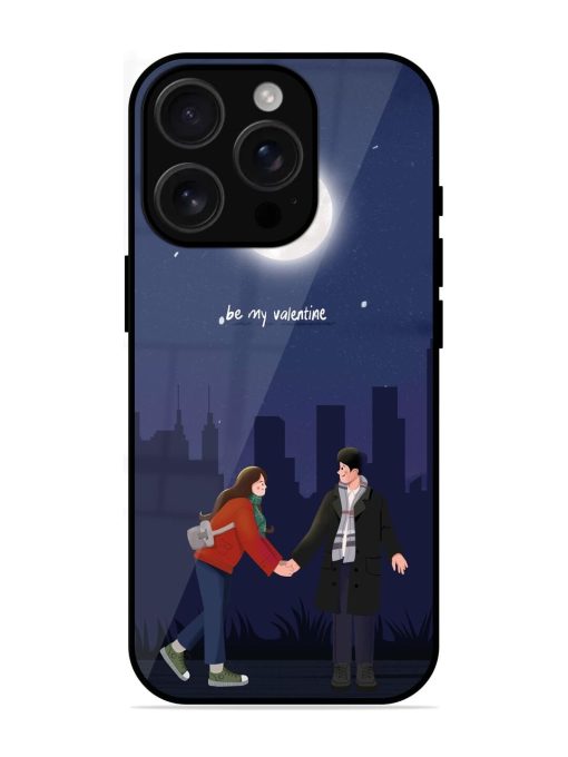 Moonlight Proposal Glossy Soft Edge Case for Apple Iphone 16 Pro Max