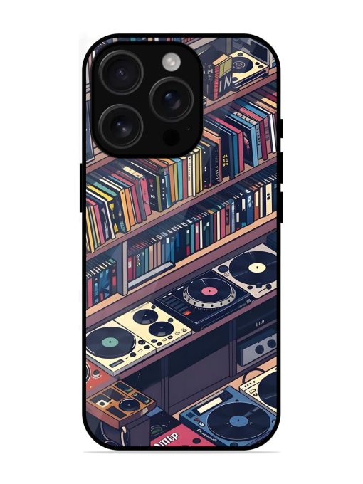 Music Lover'S Haven Glossy Soft Edge Case for Apple Iphone 16 Pro Max Chachhi