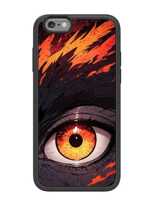 Inferno Gaze Glossy Soft Edge Case for Apple Iphone 6 Chachhi