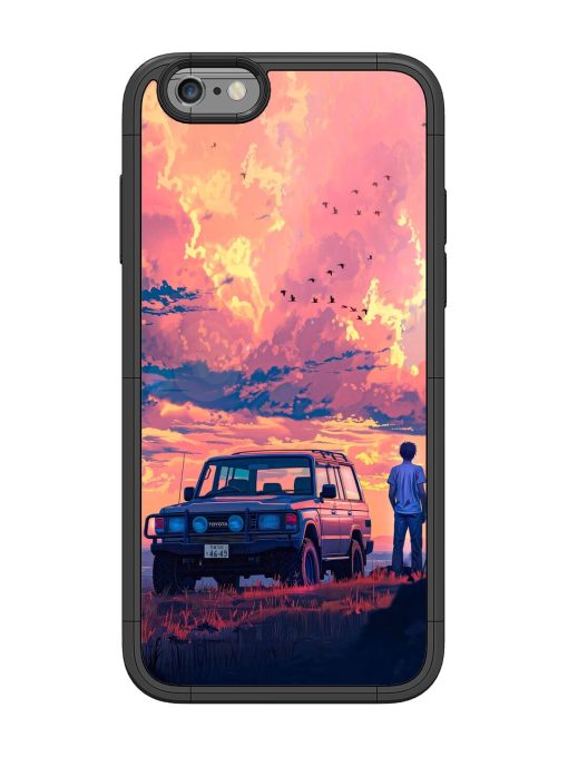 Solitude'S Horizon Glossy Soft Edge Case for Apple Iphone 6 Chachhi