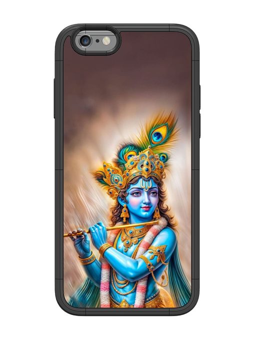 Divine Krishna Glossy Soft Edge Case for Apple Iphone 6 Chachhi