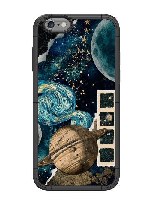 Celestial Tapestry Glossy Soft Edge Case for Apple Iphone 6 Chachhi