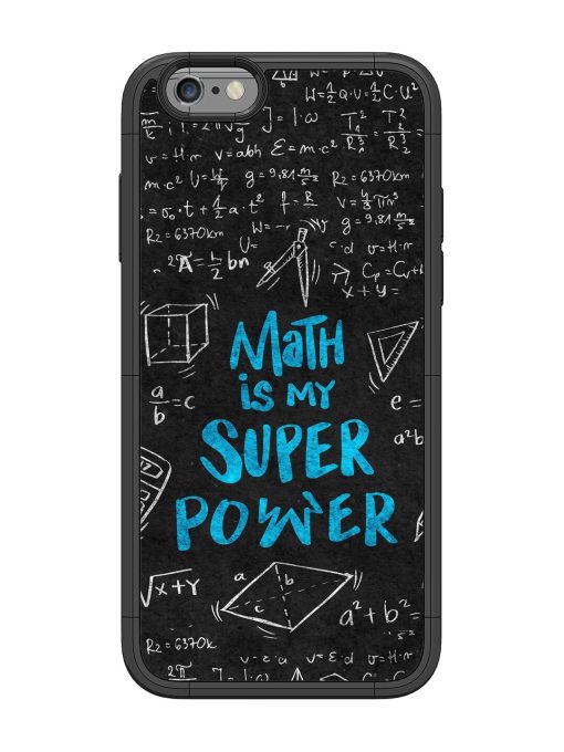 Math Magic Glossy Soft Edge Case for Apple Iphone 6 Chachhi