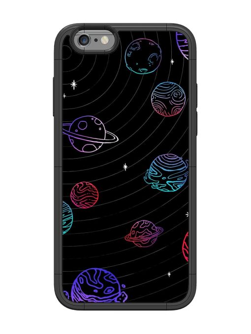 Cosmic Ballet Glossy Soft Edge Case for Apple Iphone 6 Chachhi