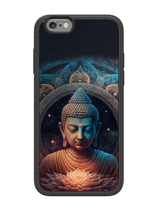 The Buddha Art Glossy Soft Edge Case for Apple Iphone 6