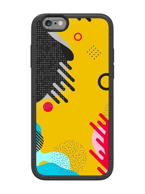 Neon Pop Glossy Soft Edge Case for Apple Iphone 6 Chachhi