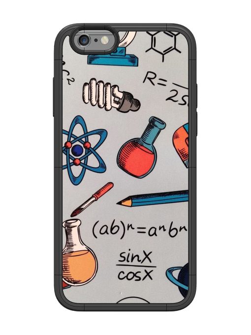 Science Doodle Glossy Soft Edge Case for Apple Iphone 6 Chachhi