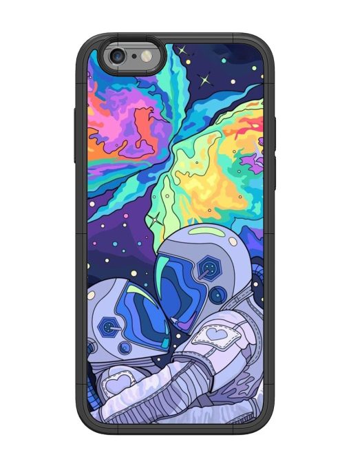 Cosmic Love Glossy Soft Edge Case for Apple Iphone 6 Chachhi