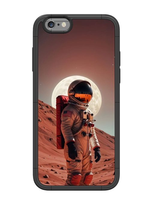 The Red Planet Glossy Soft Edge Case for Apple Iphone 6 Chachhi