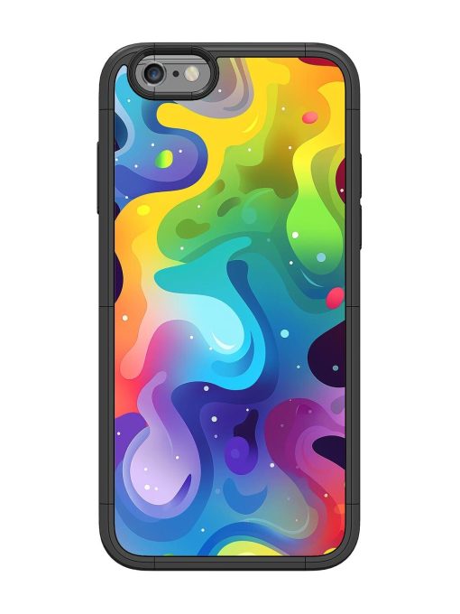 Rainbow River Glossy Soft Edge Case for Apple Iphone 6 Chachhi