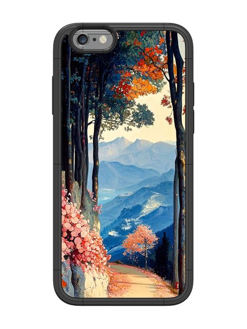 Mountainside Serenity Glossy Soft Edge Case for Apple Iphone 6