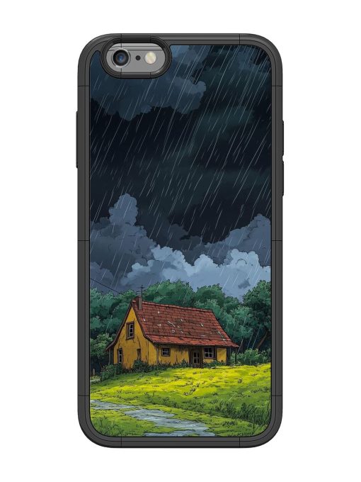 Rainy Day Retreat Glossy Soft Edge Case for Apple Iphone 6