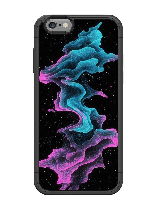 Cosmic Currents Glossy Soft Edge Case for Apple Iphone 6 Chachhi