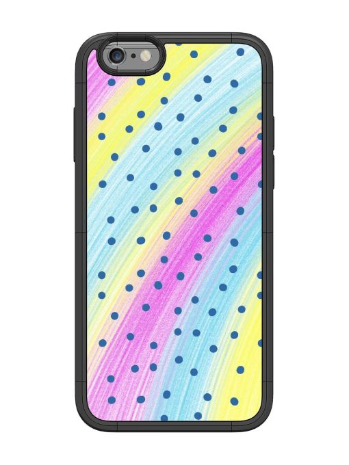 Polka Dot Paradise Glossy Soft Edge Case for Apple Iphone 6 Chachhi