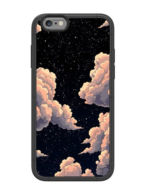 Starry Night Dreams Glossy Soft Edge Case for Apple Iphone 6