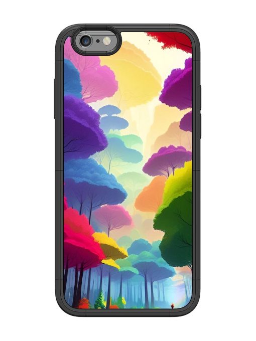 Rainbow Road Glossy Soft Edge Case for Apple Iphone 6 Chachhi