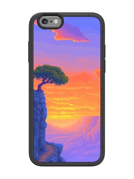 Cliffside Solitude Glossy Soft Edge Case for Apple Iphone 6 Chachhi