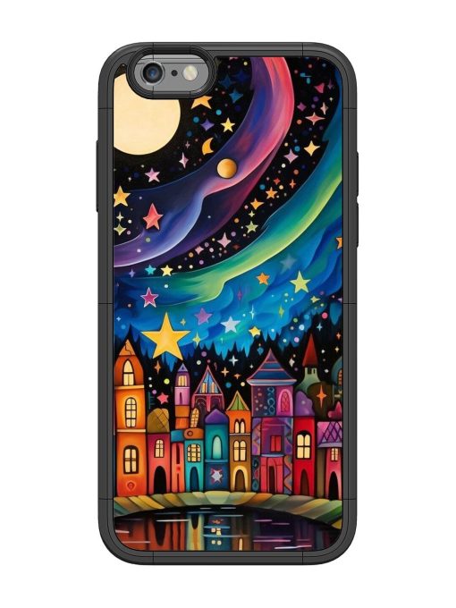 Starlit Village Glossy Soft Edge Case for Apple Iphone 6 Chachhi