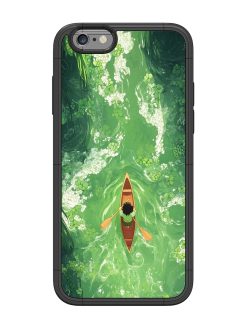Solitude On The River Glossy Soft Edge Case for Apple Iphone 6