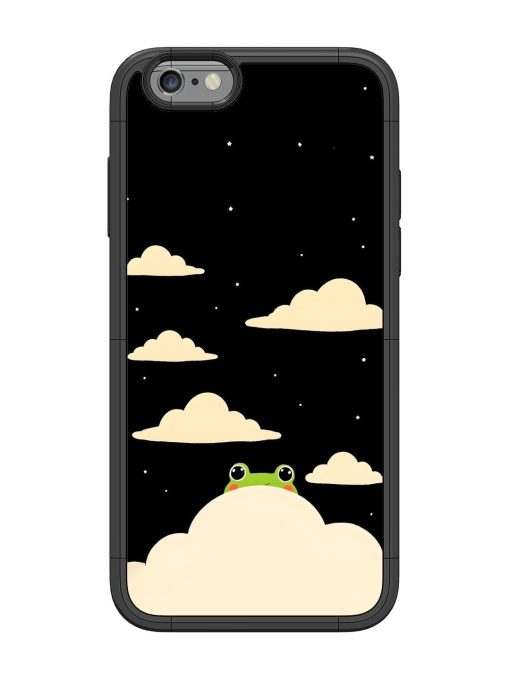 Froggy Night Sky Glossy Soft Edge Case for Apple Iphone 6 Chachhi