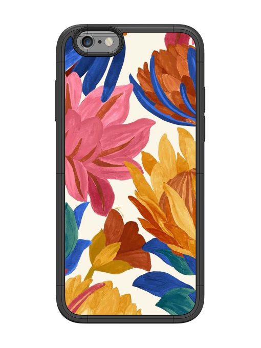 Blooming Tapestry Glossy Soft Edge Case for Apple Iphone 6 Chachhi