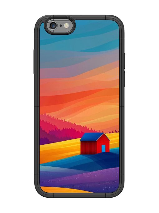 Sunset Solitude Glossy Soft Edge Case for Apple Iphone 6 Chachhi