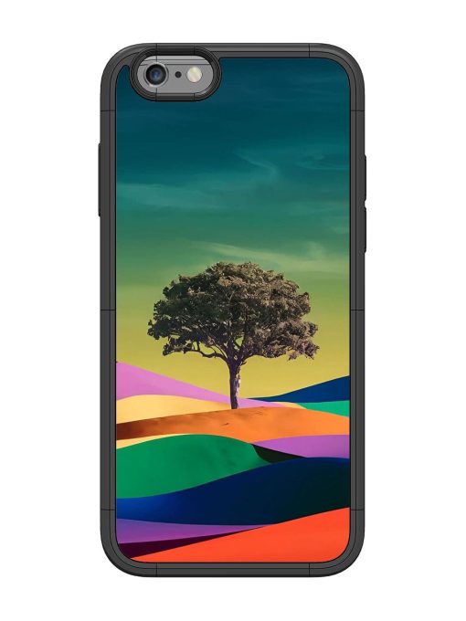 Rainbow'S Lone Sentinel Glossy Soft Edge Case for Apple Iphone 6 Chachhi