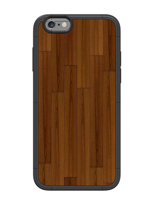 Warm Woodgrain Glossy Soft Edge Case for Apple Iphone 6