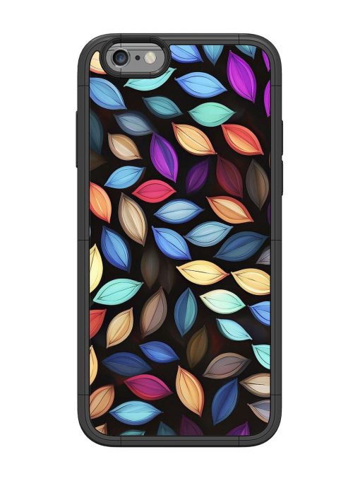 Colorful Kaleidoscope Glossy Soft Edge Case for Apple Iphone 6 Chachhi