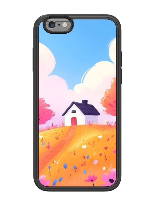 Hilltop Haven Glossy Soft Edge Case for Apple Iphone 6 Chachhi