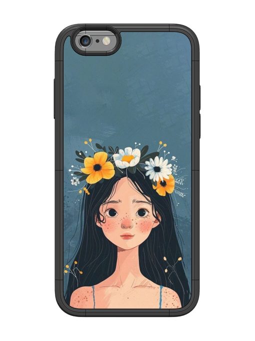 Gurl Art Glossy Soft Edge Case for Apple Iphone 6 Chachhi