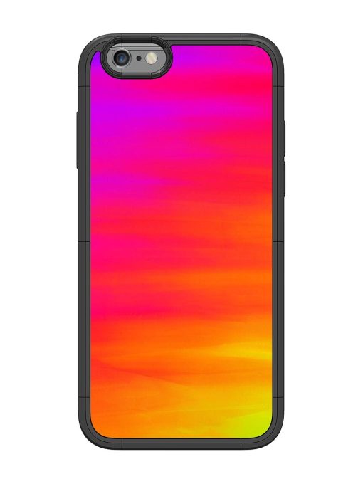 Neon Horizon Glossy Soft Edge Case for Apple Iphone 6 Chachhi