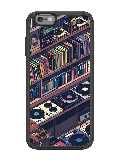 Music Lover'S Haven Glossy Soft Edge Case for Apple Iphone 6 Chachhi