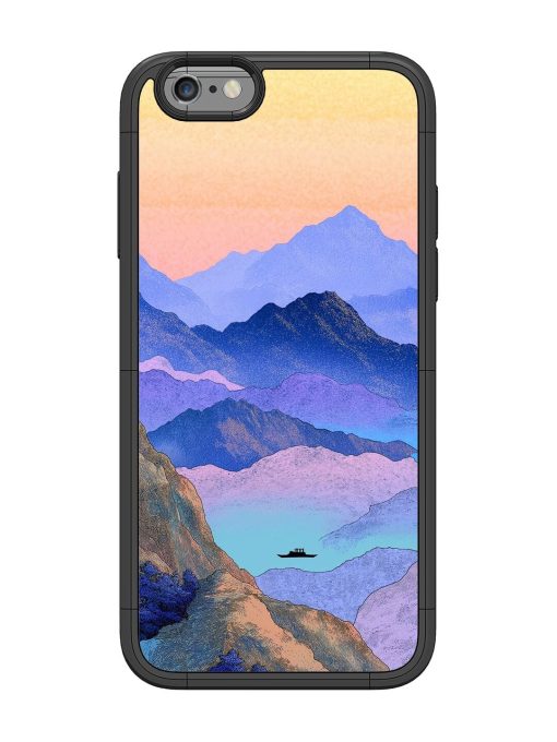 Mountain Mist Glossy Soft Edge Case for Apple Iphone 6