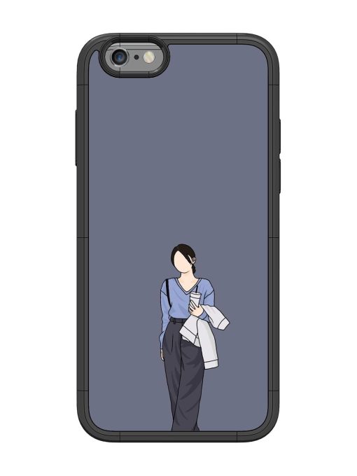 Simple Elegance Glossy Soft Edge Case for Apple Iphone 6