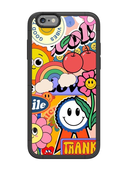 Good Times Good Vibes Glossy Soft Edge Case for Apple Iphone 6 Chachhi